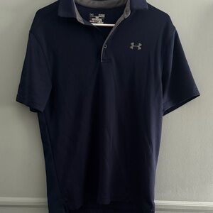 Under Armour Men's Dark Blue Polo Shirt